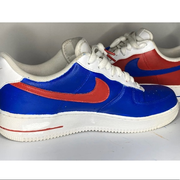 Men's Nike Air Force 1 Low Unlocked By You 

Size 9 Red /Blue /White - Picture 7 of 16